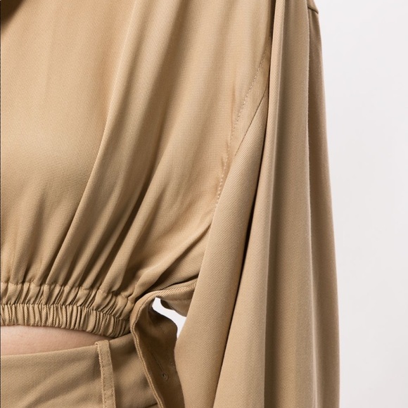 CHRISTOPHER ESBER OVERSIZED CROPPED RUCHED SHIRT, AUS/8 US/4 NWT!! - Picture 4 of 7